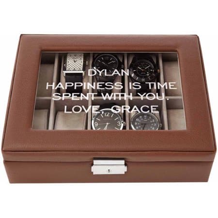 Personalized Timeless Treasure Watch Box