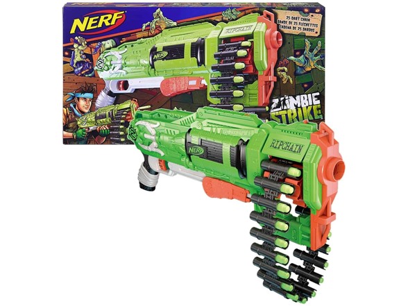 Nerf Zombie Ripchain Combat Blaster