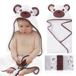 Baby Kids Hooded Bath,Pool,Beach Towel Organic Cotton Gift Registry Plush @ebay deals