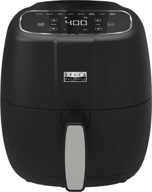 Bella Pro Series – 4-qt. Digital Air Fryer – Matte Black