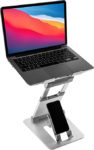 obVus Solutions Laptop Tower Stand, Ergonomic, Desktop Riser, Adjustable Height up to 21”, PC and MacBook, up to 17″, Adjustable Laptop Stand, sit-to-Stand, Sturdy, up to 22lbs, Smartphone Stand from amazon offers