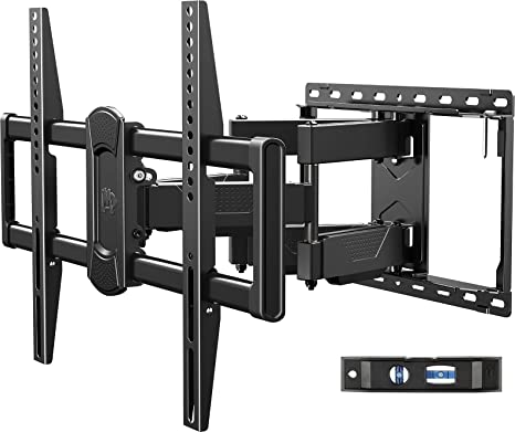 Mounting Dream Full Motion TV Wall Mount Swivel and Tilt for Most 42-75 Inch Flat Screen TV, UL listed TV Mount Bracket with Articulating Dual Arms, Max VESA 600x400mm, 100 lbs, Fits 16″ Studs, MD2617 on amazon offers