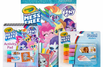 3-in-1 Color Wonder Mess Free My Little Pony Coloring Gift Set