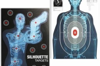 50 Pack Shooting Targets Silhouette Paper for Gun Range Pistol Bulk 25 x 38 Inch @ebay deals