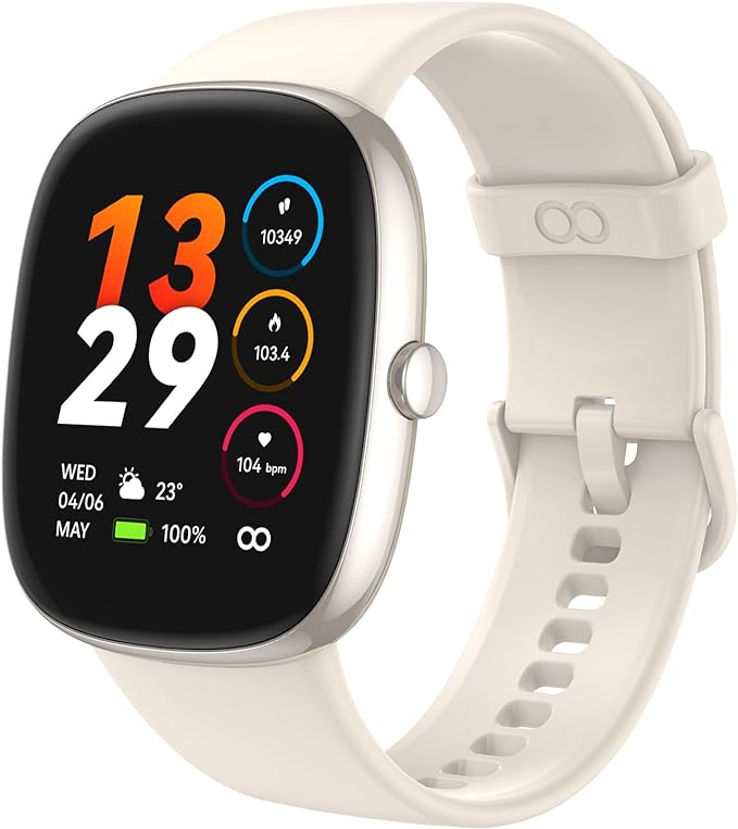 Fitness Tracker Watch with 24/7 Heart Rate Blood Oxygen Sleep Monitor, 1.69″ HD 10 Day Battery Life Smart Watch, Step Calorie Counter Pedometer Activity Trackers Smartwatches for Men Women