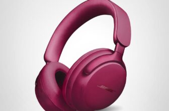 Bose QuietComfort Ultra Bluetooth Headphones, Wireless Headphones with Spatial Audio, Over Ear Noise Cancelling with Mic, Up to 24 Hours of Playtime, Deep Plum – Limited Edition Color