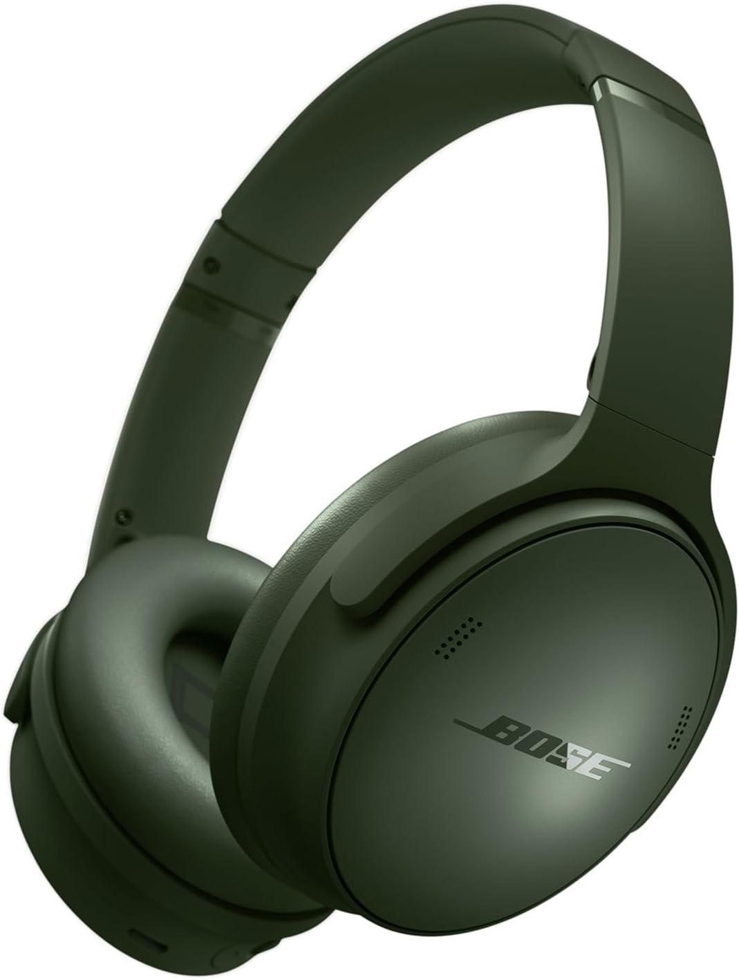 Bose QuietComfort Bluetooth Headphones, Wireless Headphones with Active Over Ear Noise Cancelling and Mic, Deep Bass, Up to 24 Hours of Playtime, Cypress Green – Limited Edition