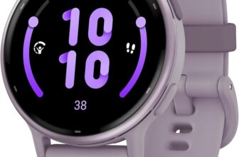 Garmin vívoactive 5, Health and Fitness GPS Smartwatch, AMOLED Display, Up to 11 Days of Battery, Orchid