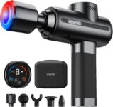 RENPHO Active Thermacool 2 Massage Gun with Heat and Cold, [2026 Upgraded] Percussion Deep Tissue Handheld Neck Massager, FSA Approved, Muscle Masajeador for Men Women Athletes HSA