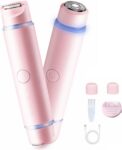 2026 New Bikini 2-in-1 Trimmer Electric Razor with Built-in LED Lights & Adjustable Cutter Head, Cleaning Brush，Fast USB Charge for Sensitive Skin Shaver for Body, Legs, Underarm,Complete Gift Set