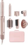 7MAGIC 7-in-1 Hot Air Styler, Hair Styler Dryer Brush with Auto-Wrap Curlers, High-Speed Hair Dryer for Fast Drying, Volumizing & Straightening, Travel Case Included, Pink