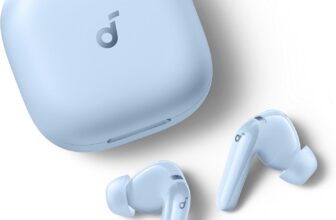 Soundcore P31i by Anker, Real-Time Adaptive Noise Cancelling, Hi-Res Sound, Translation Earbuds, 50H Playtime, Wireless Earbuds, Bluetooth Earphones, Spatial Audio, Fast Charging, IP55 (Light Blue)