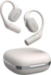 Open Ear Headphones,Bluetooth Wireless Earbuds with 2 Mics,Touch Control,ENC Noise Cancelling,HiFi Stereo Sound Sport Earbuds for Gym Cycling,Compatible with iPhone and Android(Beige)