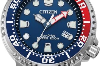 Citizen Promaster Dive Eco-Drive Watch, 3-Hand Date, ISO Certified, Luminous Hands and Markers, Rotating Bezel