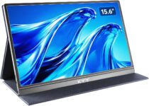 KYY Portable Monitor 15.6″ 1080P Computer Monitor Screen Extender w/Cover