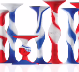 Popdarts USA Themed PRO Pack Game Set, Red White Blue
