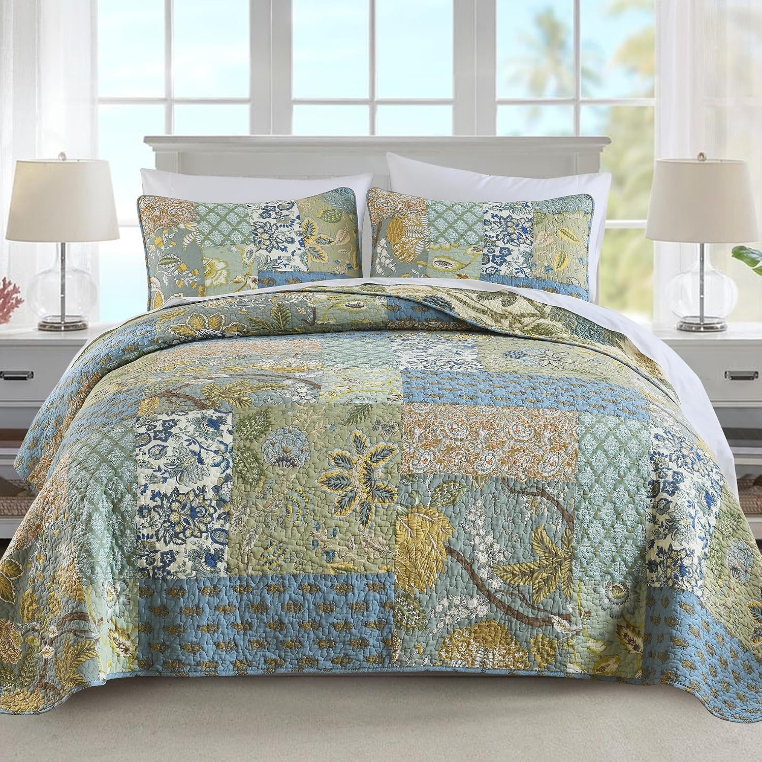 Veken French Press Coffee Maker,No Plastic Touching Cafe,34oz 1L Cafetera