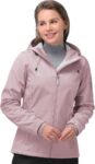 33,000ft Women’s Softshell Jacket Waterproof Hooded Fleece Lined Rain Coat