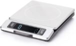 OXO Good Grips 11-Pound Stainless Steel Kitchen Scale with Pull-Out Display – Black